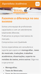 Mobile Screenshot of especialistas-academicos.com